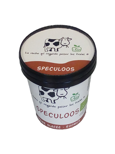 La Vache Speculoos crème glacée bio 500ml